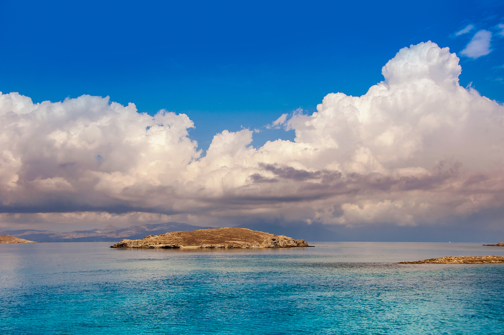 The Happiness Retreat delos island sea view yoga wellness journey Greece