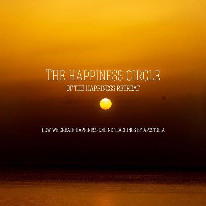 The Happiness Circle Private Facebook Group by Apostolia 