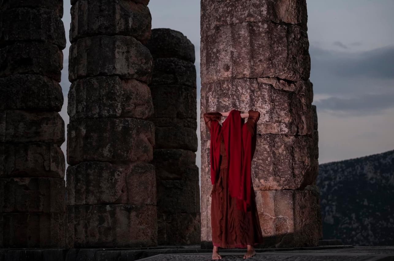 The Oracles of Water -site Specific Performance in Delphi, Greece