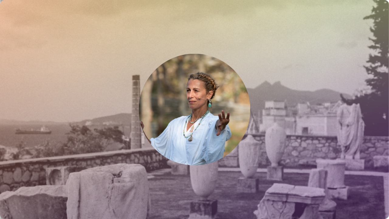 Apostolia Papadamaki, Director/Choreographer, Ceremonial artist