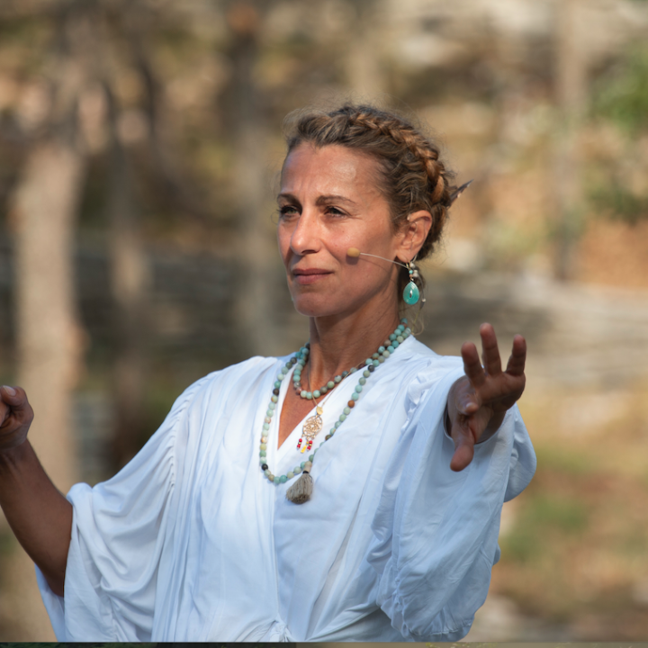 Apostolia Papadamaki, ceremonial artist & embodied spirituality mentor