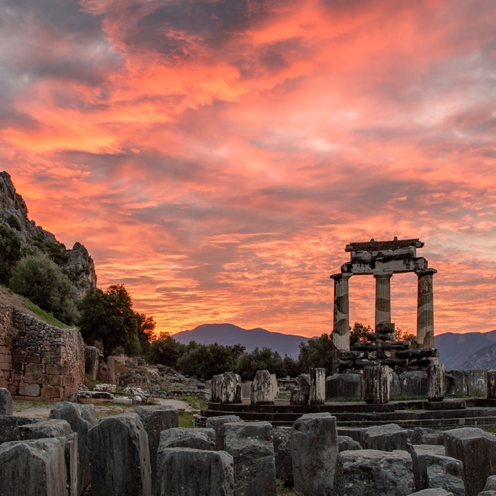 Temple of Athena, Delphi